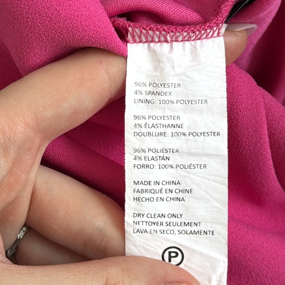 Esteban Cortazar Pink Scoop Neck Jumpsuit - Size XS - Picture 11 of 11